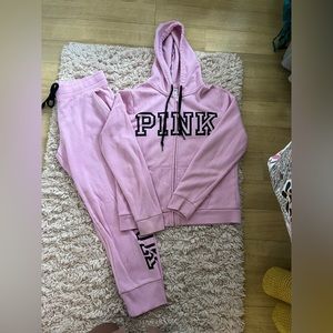 Light Pink Victoria Secrets Tracksuit